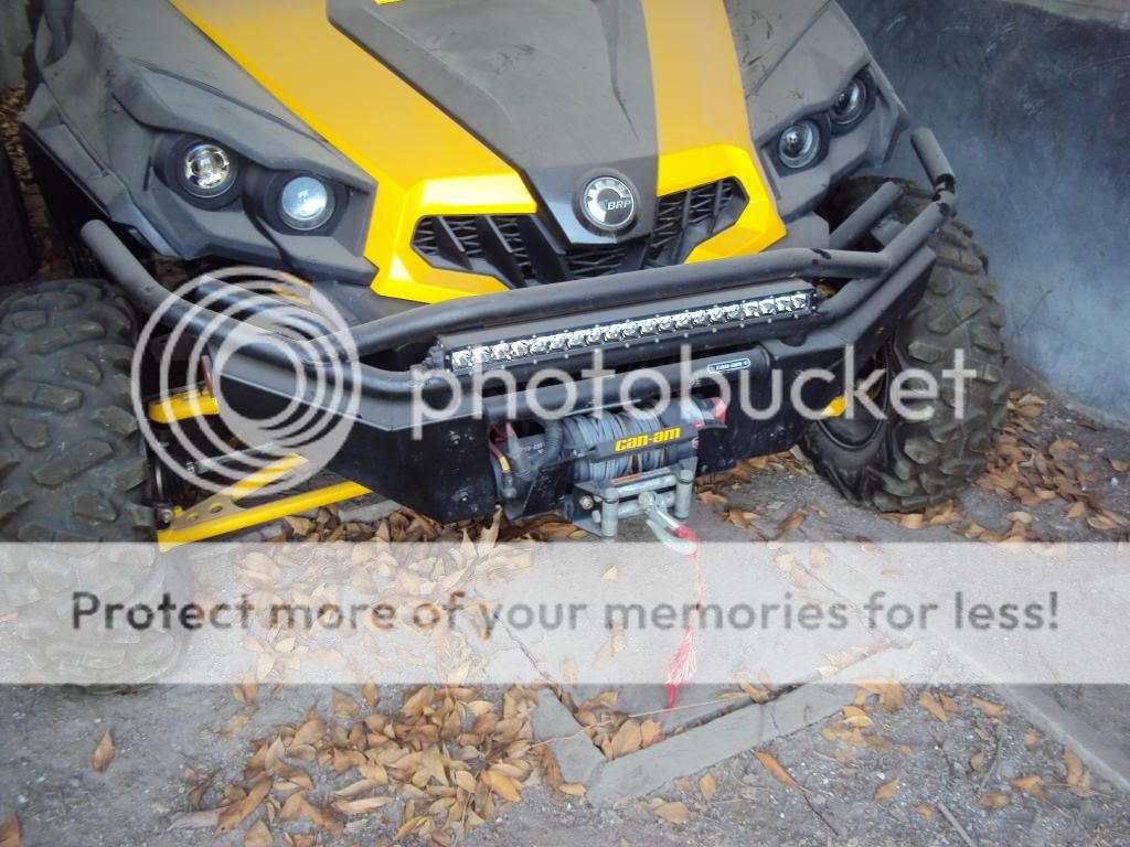 LED Light Bar Mounting Location CanAm Commander Forum